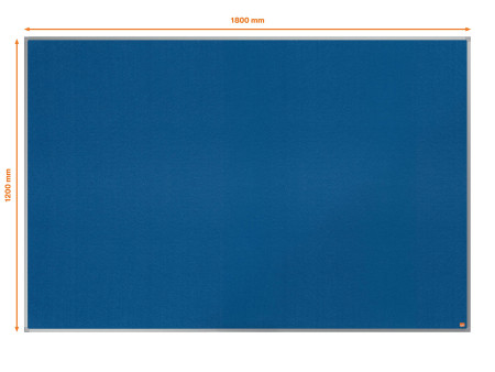 nobo Tableau d'affichage Essence, (L)1800 x (H)1200 mm, bleu