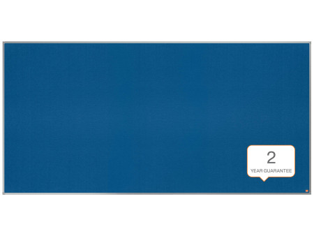 nobo Tableau d'affichage Essence, (L)2400 x (H)1200 mm, bleu