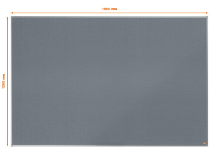 nobo Tableau d'affichage Essence, (L)1800 x (H)1200 mm, gris