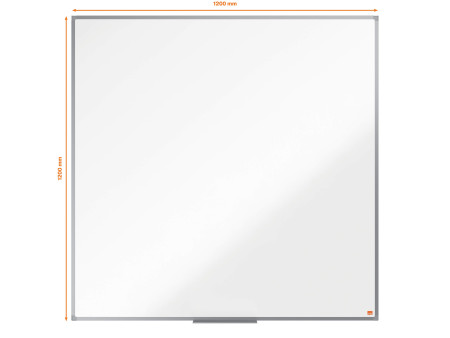 nobo Tableau blanc Essence en acier, (L)1.200 x (H)1.200 mm