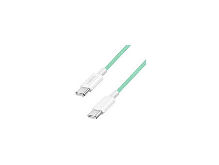 LogiLink Câble USB 2.0, USB-C - USB-C, 1,0 m, vert
