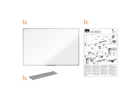 nobo Tableau blanc mural Essence, (L)1.200 x (H)1.200 mm