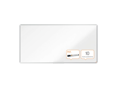 nobo Tableau blanc mural Premium Plus Melamin, (L)2.400 x