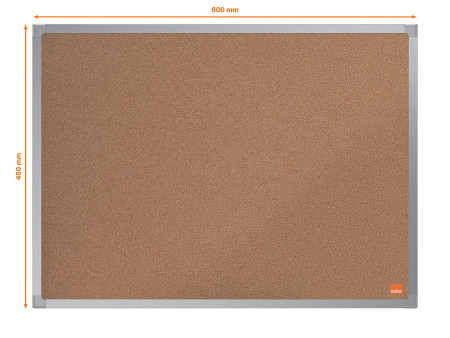 nobo Tableau d'affichage Essence, liège, (L)600 x (H)450 mm