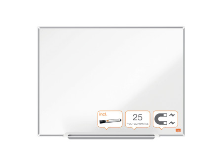 nobo Tableau blanc mural Impression Pro Emaille, (L)600 x