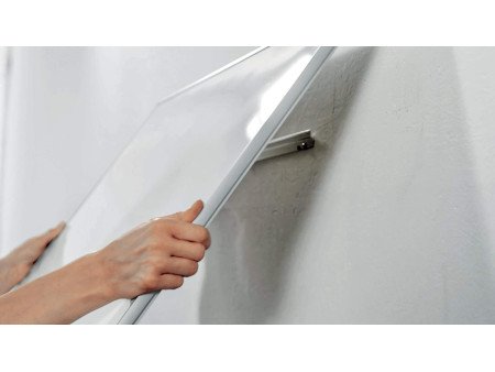 nobo Tableau blanc mural Impression Pro Emaille, (L)600 x
