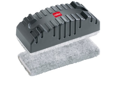 nobo Brosse magnétique pour tableau blanc, feutre gris