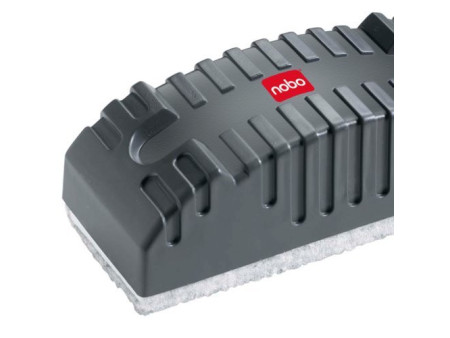 nobo Brosse magnétique pour tableau blanc, feutre gris