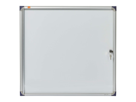 nobo Vitrine, extra plat, fond métal, 6 x format A4