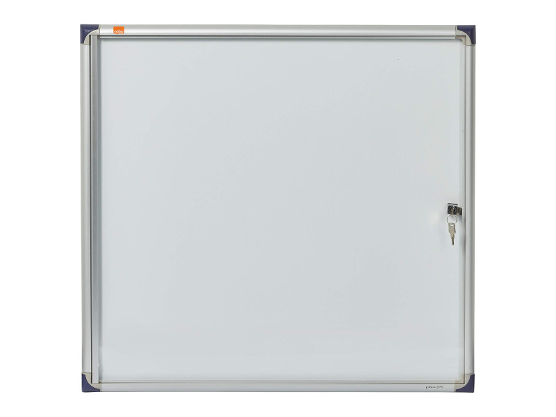 nobo Vitrine, extra plat, fond métal, 6 x format A4