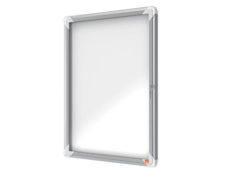 nobo Vitrine d'affichage Premium Plus, fond en métal, 4x A4