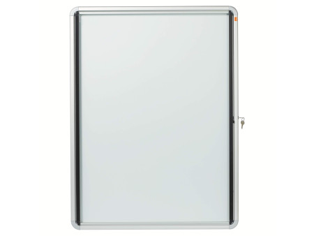 nobo Vitrine d'affichage Premium Plus, fond en métal, 9x A4