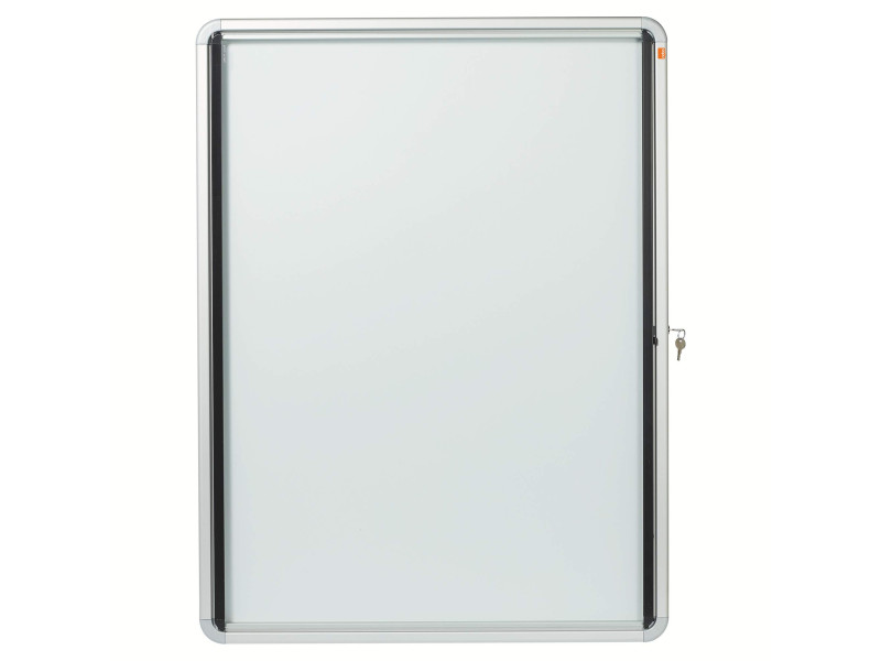 nobo Vitrine d'affichage Premium Plus, fond en métal, 9x A4