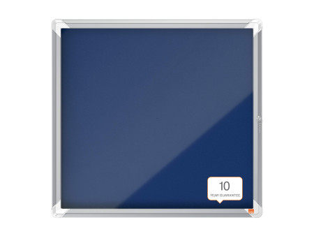 nobo Vitrine d'affichage Premium Plus, feutre, 6x A4, bleu