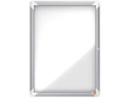 nobo Vitrine d'affichage Premium Plus, fond en métal, 4x A4