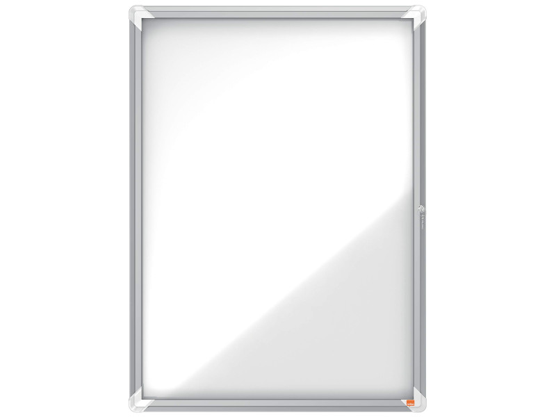 nobo Vitrine d'affichage Premium Plus, fond en métal, 9x A4