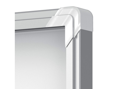 nobo Vitrine d'affichage Premium Plus, fond en métal, 9x A4