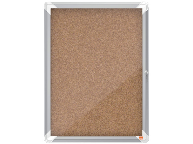 nobo Vitrine d'affichage en liège Premium Plus, 4 x A4