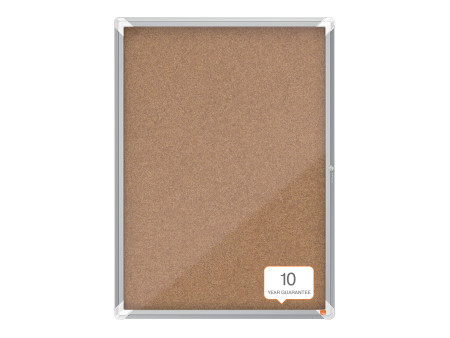 nobo Vitrine d'affichage en liège Premium Plus, 9 x A4