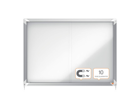 nobo Vitrine, porte coulissante, surface d'affichage en