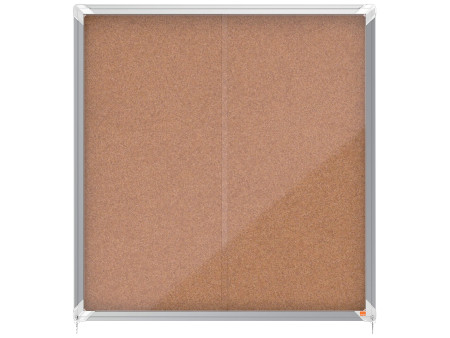 nobo Vitrine d'affichage Premium Plus, fond en liège, 12x A4