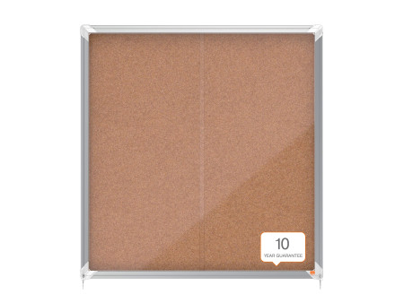 nobo Vitrine d'affichage Premium Plus, fond en liège, 12x A4