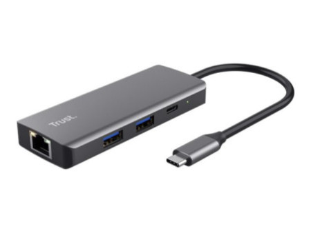 TRUST Adaptateur DALYX USB-C 6 en 1 2 US