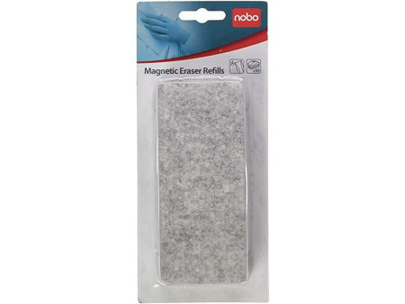 nobo Pack de recharge en feutre pour brosse, gris