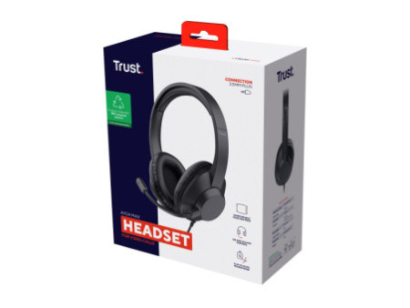 TRUST Casque-micro AYDA MAX