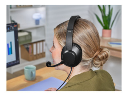 TRUST Casque-micro AYDA MAX