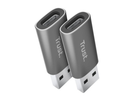 TRUST Pack de 2 adaptateurs USB-C vers