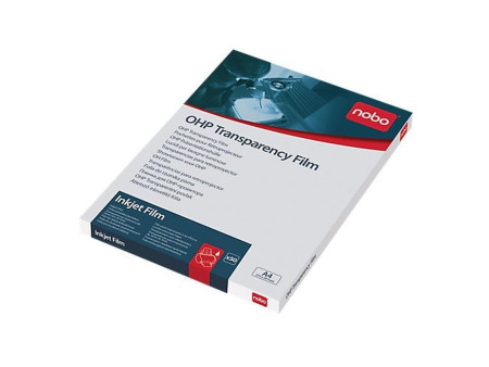nobo Transparent pour imprimante jet d'encre, format A4,