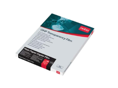 nobo Film pour photocopieur, A4, transparent, PP
