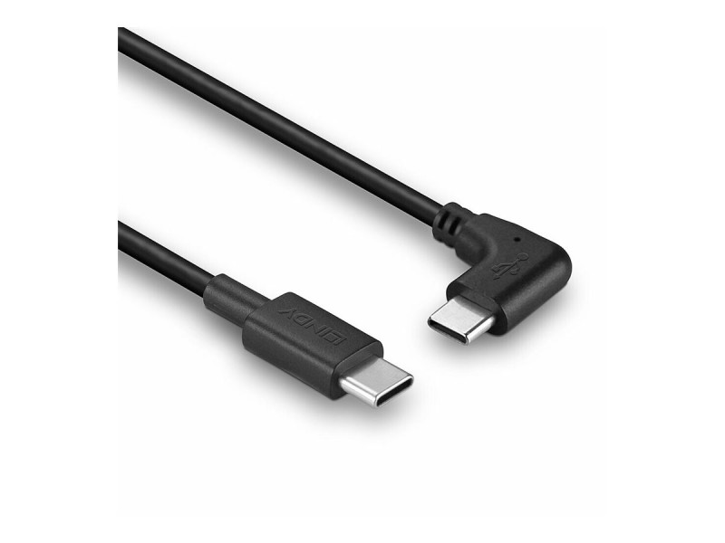 LINDY 1m USB 2.0 Type C Cable 90 Right