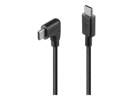 LINDY 1m USB 2.0 Type C Cable 90 Right