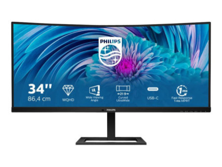 PHILIPS 346E2CUAE/00 34p Curved VA