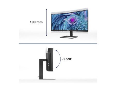 PHILIPS 346E2CUAE/00 34p Curved VA