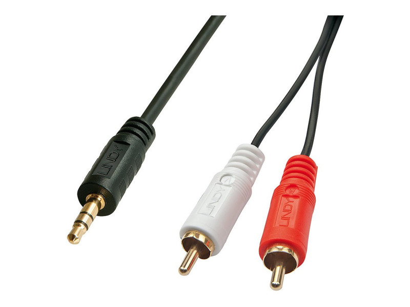 LINDY Premium Audio Adaptercable 3m