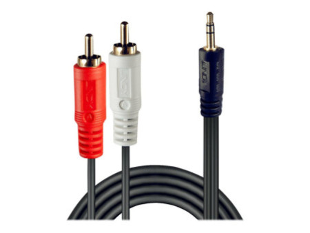 LINDY Premium Audio Adaptercable 3m