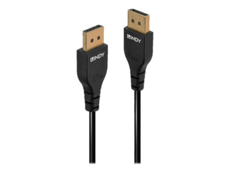 LINDY 0.5m DisplayPort 1.4 Cable Slim