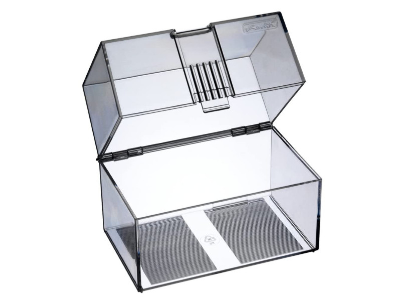 herlitz Boîte à fiches, A7 paysage, plastique, transparent