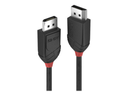 LINDY 3m DisplayPort 1.2 Cable Black
