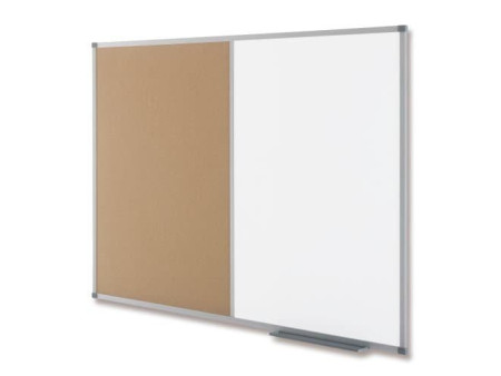 nobo Tableau mixte, fond blanc/liège, dimensions: (L)900 x
