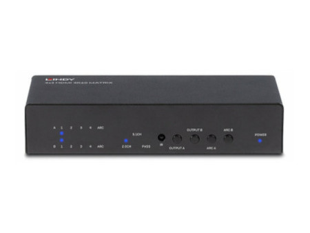 LINDY 4x2 HDMI 2.0 18G Matrix Switch