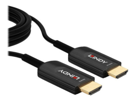 LINDY 10m Fibre Optic Hybrid Cable