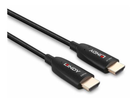LINDY 30m Fibre Optic Hybrid HDMI 8K60