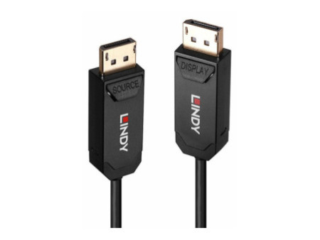 LINDY 15m Fibre Optic Hybrid DP 2.0 UHBR