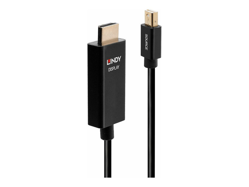 LINDY 3m Active Mini DP to HDMI Adapter