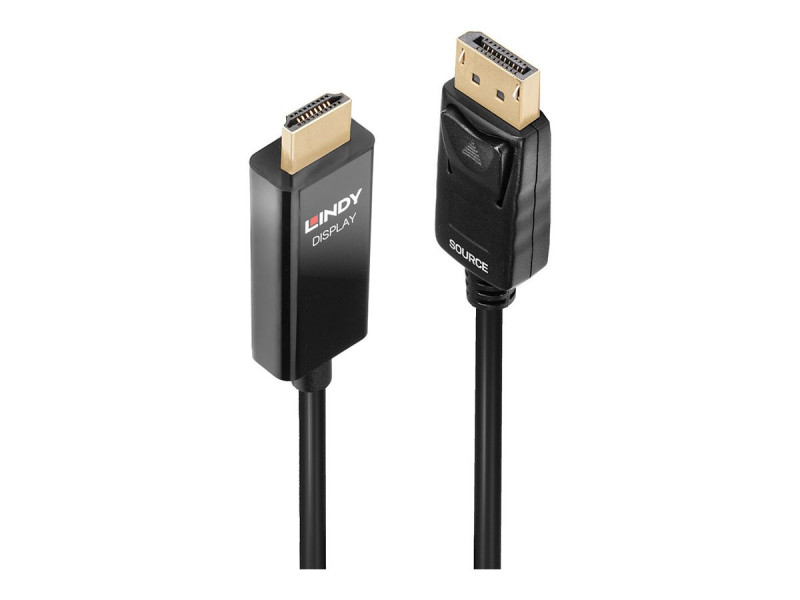 LINDY 5m DP to HDMI Adapter Cable HDR