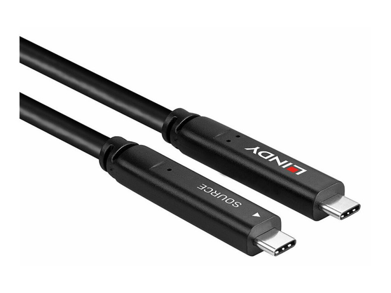 LINDY 15m USB 3.2 Gen 2 and DP 1.4 TypeC